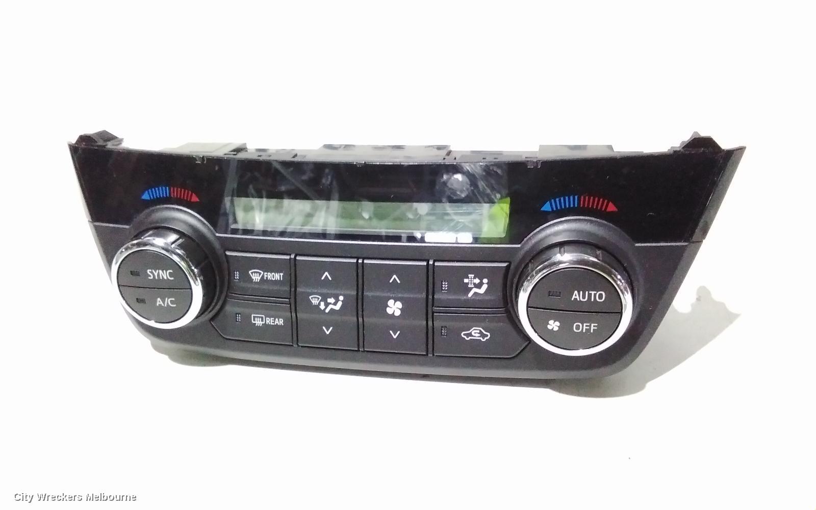 TOYOTA RAV4 HEATER/AC CONTROLS, CLIMATE CONTROL TYPE, XA40, 12/2012 - 11/2018