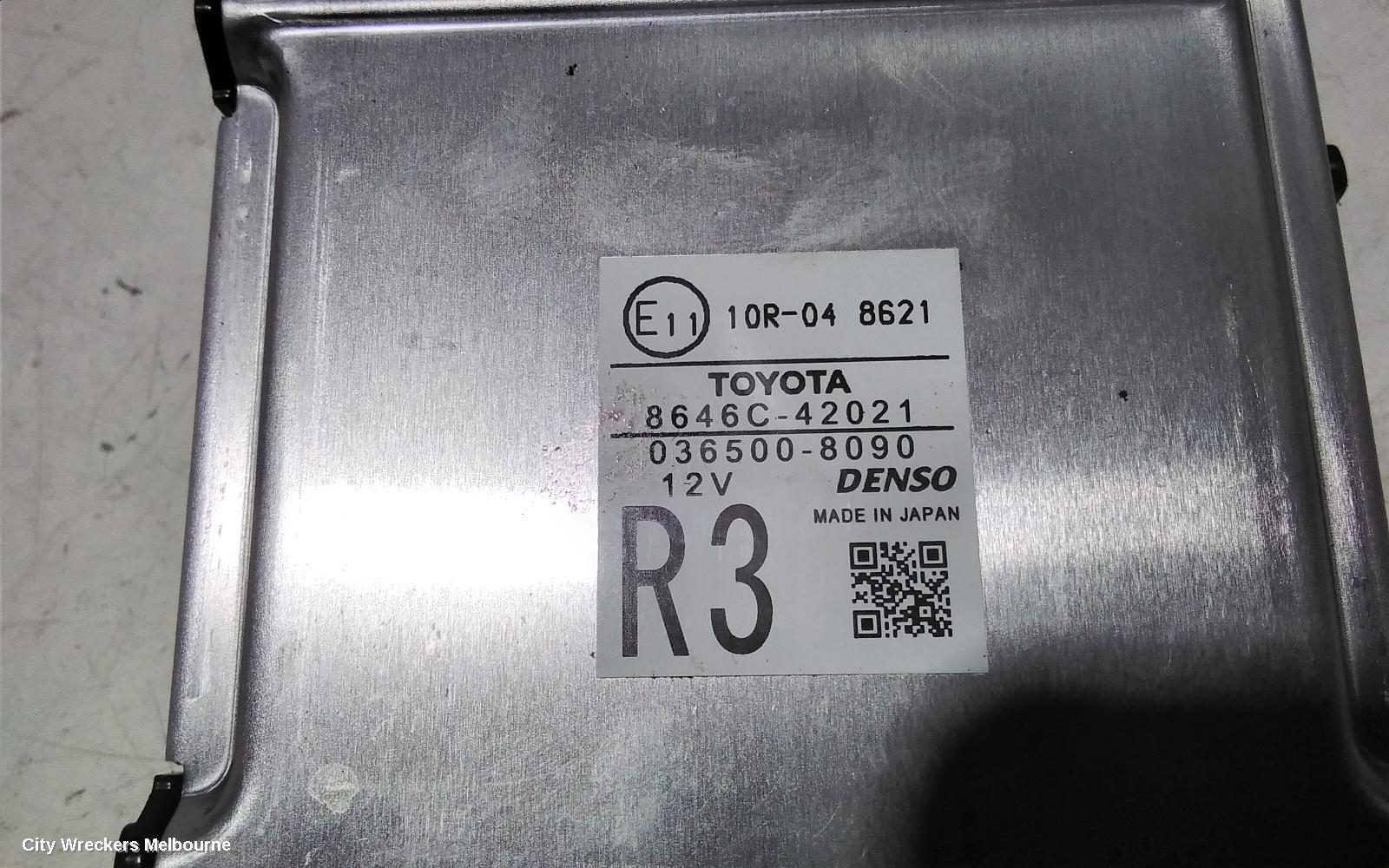 TOYOTA RAV4 REVERSE CAMERA, LANE DEPARTURE CAMERA, XA40, 12/2015 - 12/2018