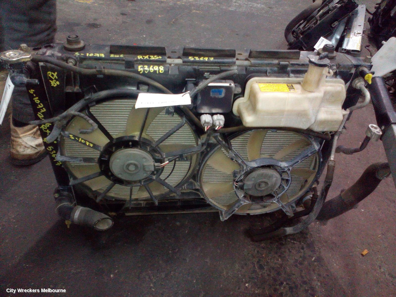 LEXUS RX SERIES FAN, 3.5, 2GR, GSU3#, RX350, 03/2006 - 11/2008