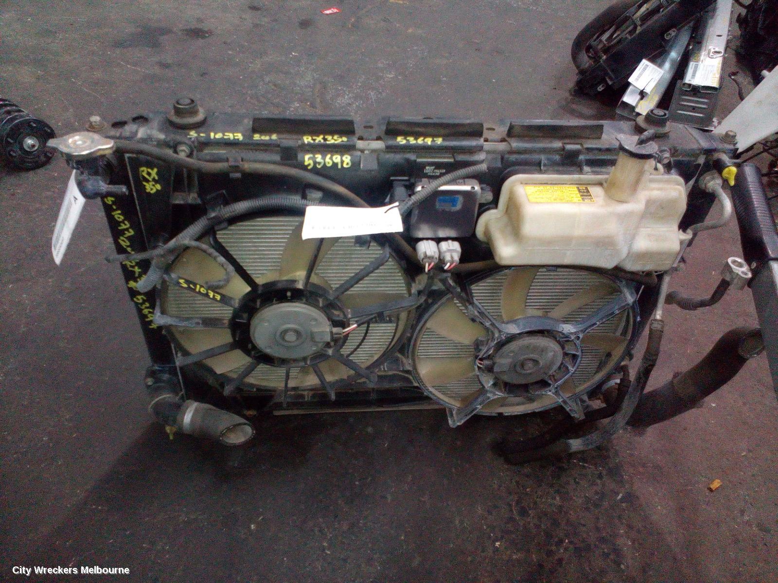 LEXUS RX SERIES FAN, 3.5, 2GR, GSU3#, RX350, 03/2006 - 11/2008