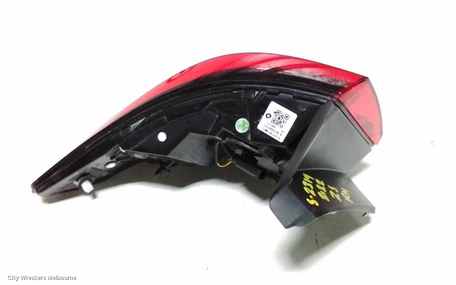 MG ZS RIGHT TAILLIGHT, IN BODY, AZS1, ZS TYPE, 09/2017 ONWARDS