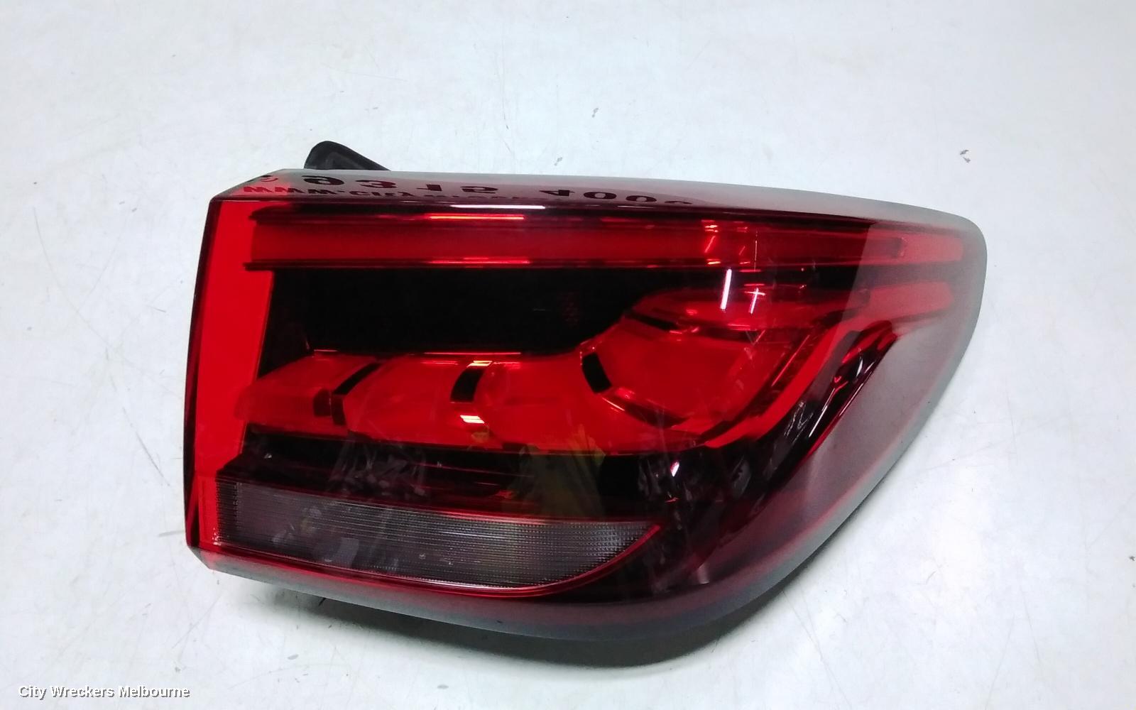 MG ZS RIGHT TAILLIGHT, IN BODY, AZS1, ZS TYPE, 09/2017 ONWARDS