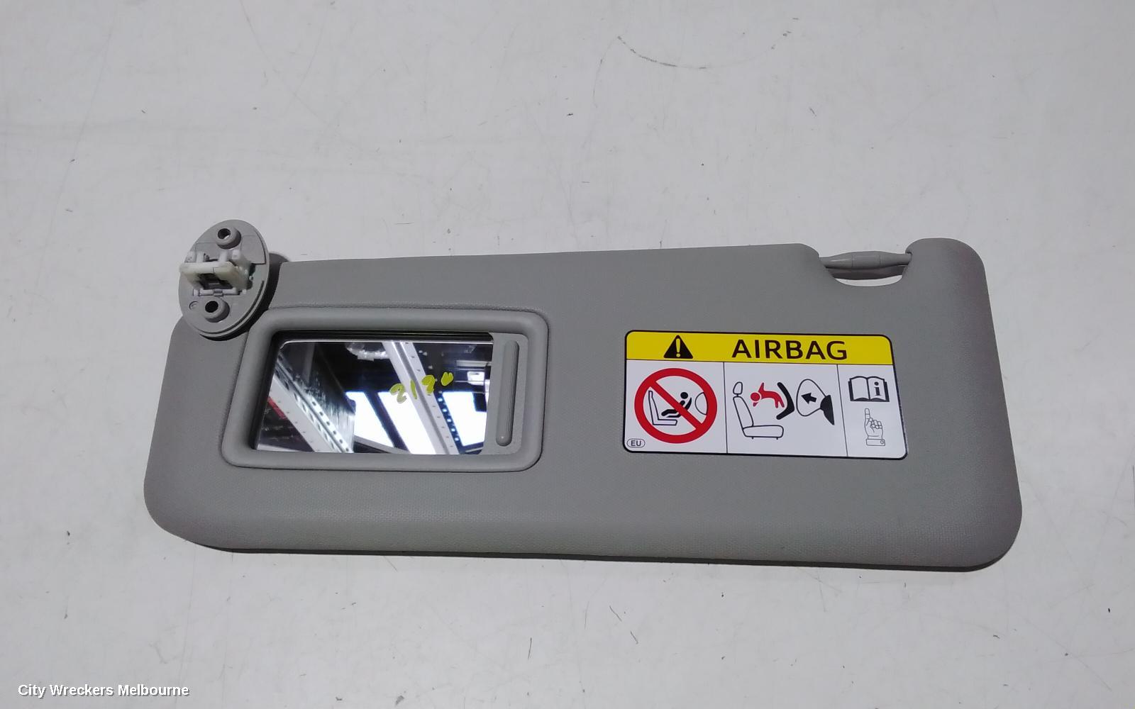 TOYOTA RAV4 SUNVISOR, XA40, LH SIDE, 12/2012 - 11/2018