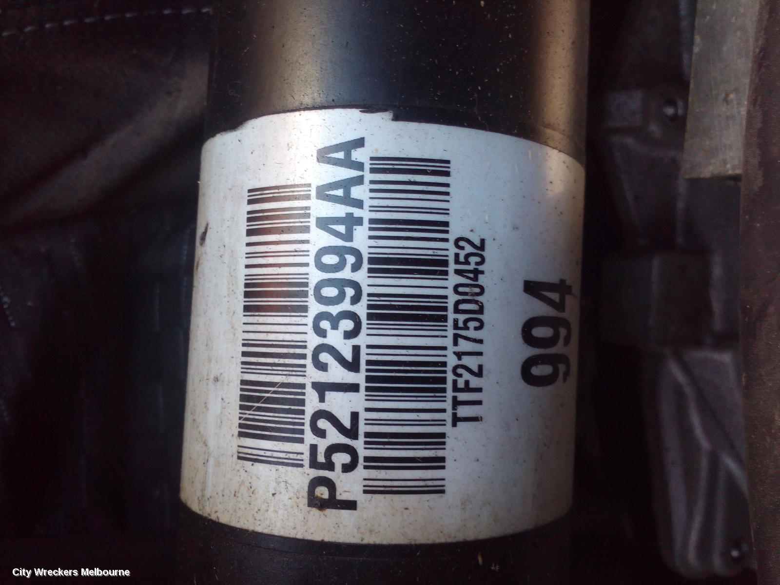 JEEP GRANDCHEROKEE TRANS/GEARBOX, AUTO, 4WD, DIESEL, 3.0, TURBO, 8 SPEED, W/ TRANSFER CASE, WK, 04/2013 - 02/2016
