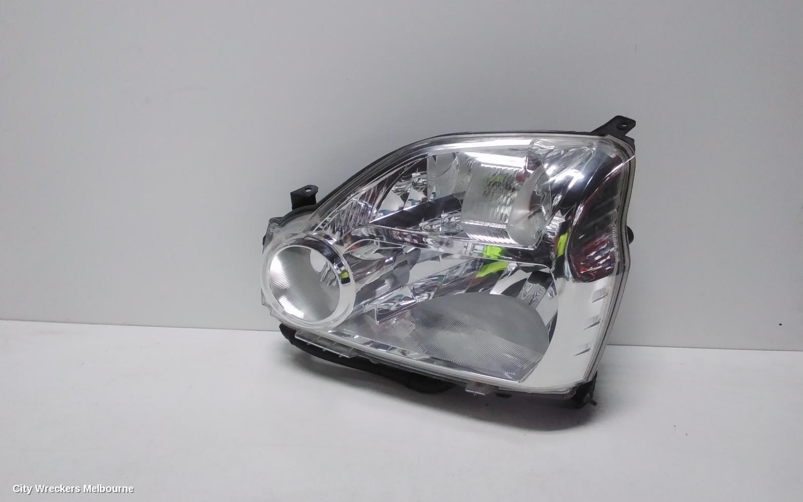 NISSAN XTRAIL LEFT HEADLAMP, T31, HALOGEN TYPE, ST/ST-L/TS, 09/2007 - 06/2010