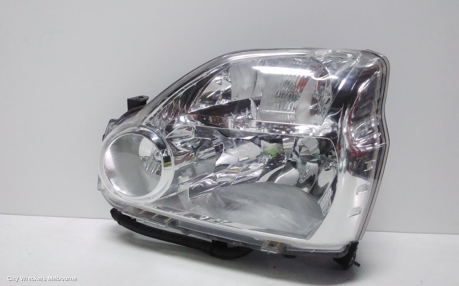 NISSAN XTRAIL LEFT HEADLAMP, T31, HALOGEN TYPE, ST/ST-L/TS, 09/2007 - 06/2010