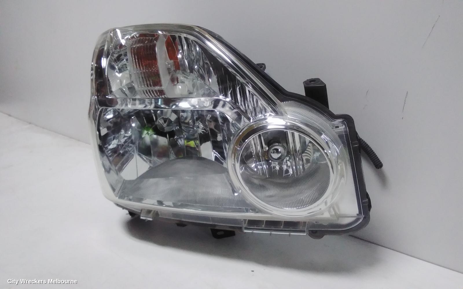 NISSAN XTRAIL RIGHT HEADLAMP, T31, HALOGEN TYPE, ST/ST-L/TS, 09/2007 - 06/2010
