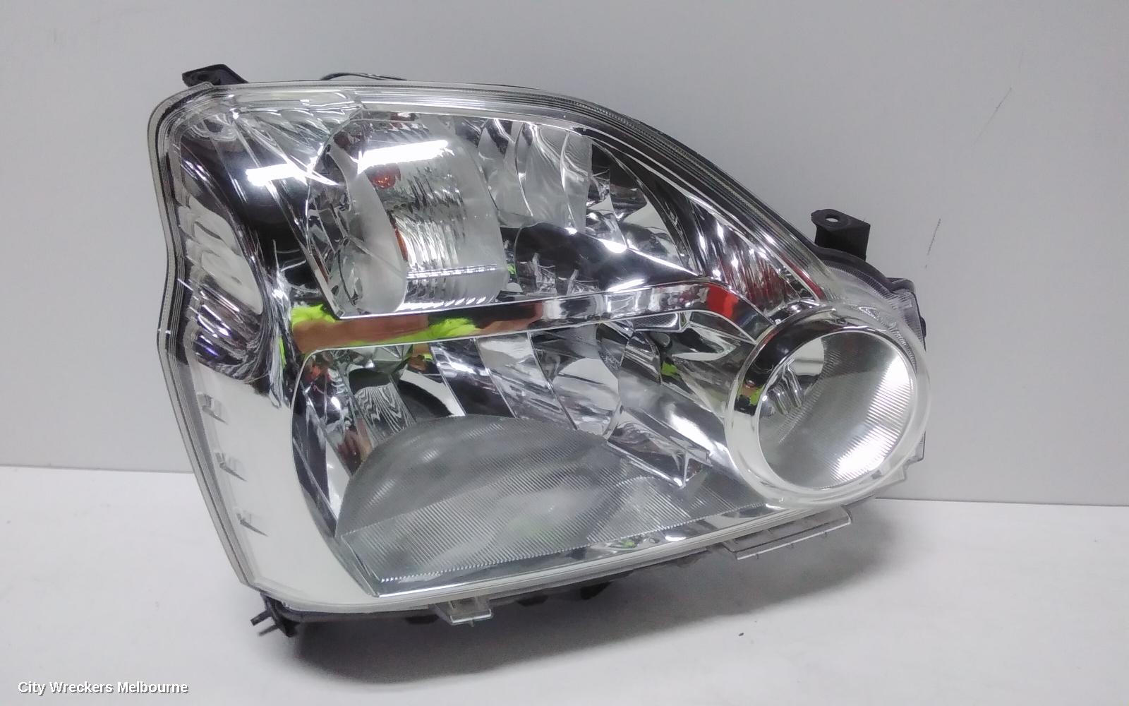 NISSAN XTRAIL RIGHT HEADLAMP, T31, HALOGEN TYPE, ST/ST-L/TS, 09/2007 - 06/2010