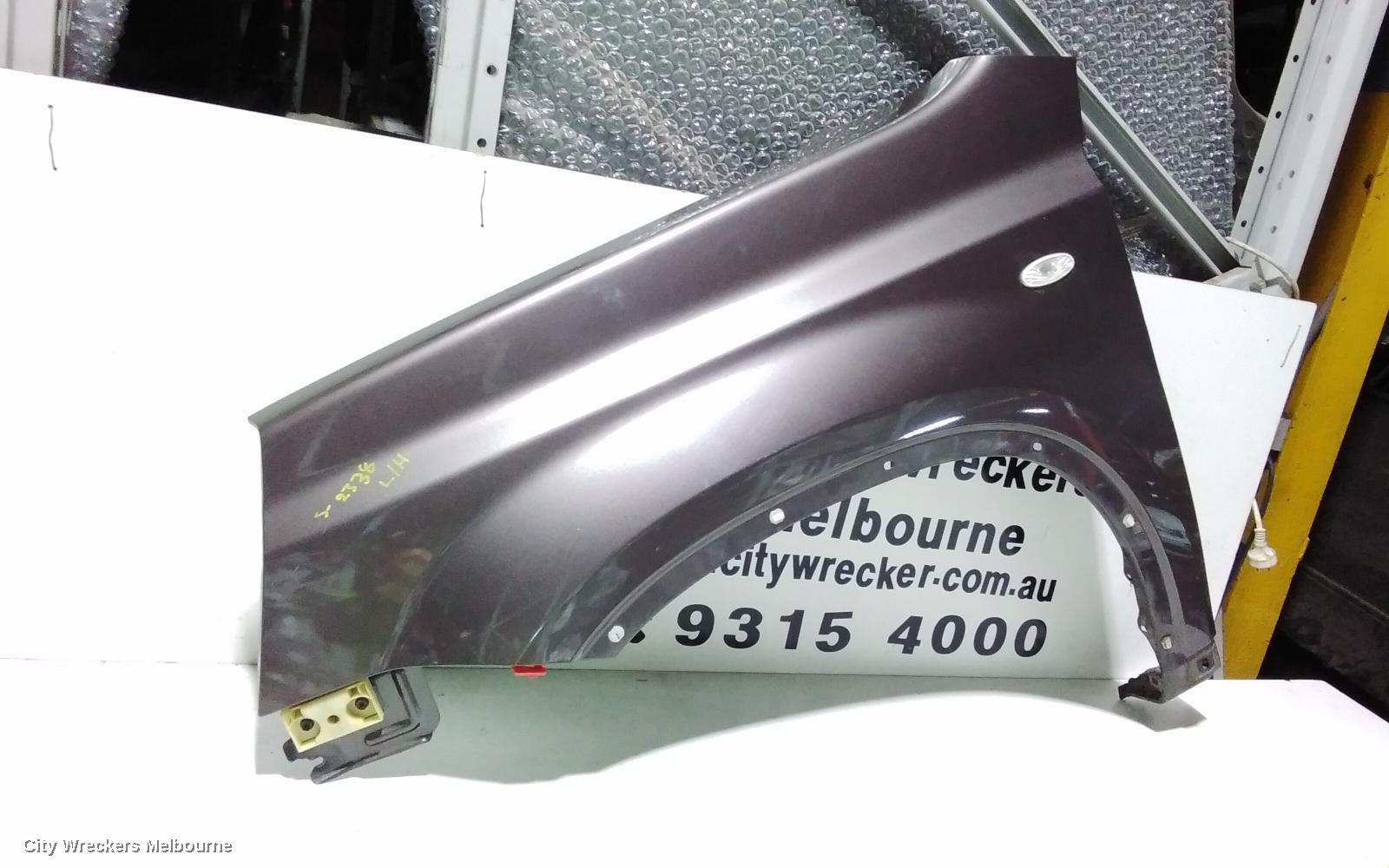 NISSAN XTRAIL LEFT GUARD, T31, 10/2007 - 12/2013