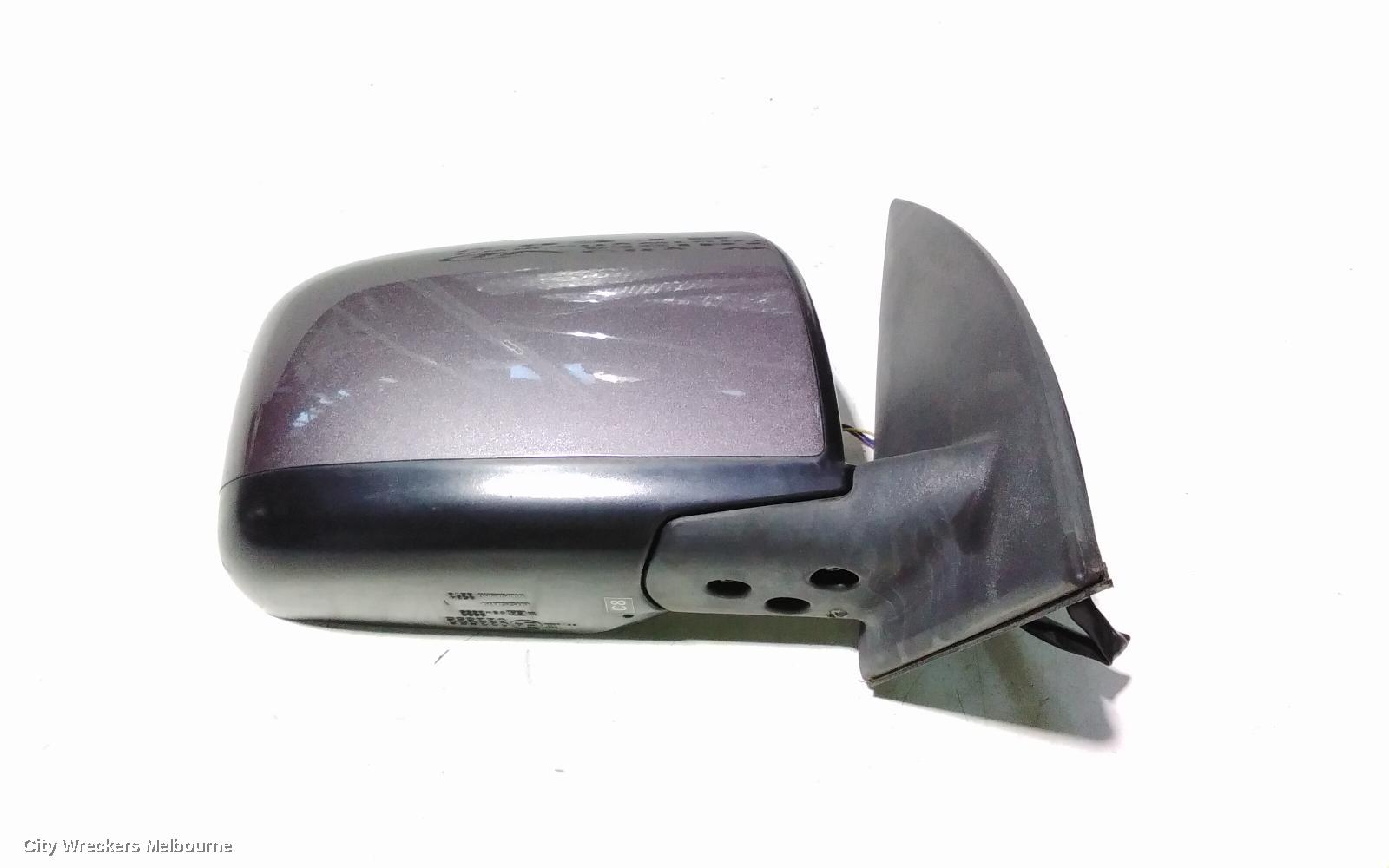 NISSAN XTRAIL RIGHT DOOR MIRROR, T31, NON CAMERA TYPE, 09/2007 - 04/2014