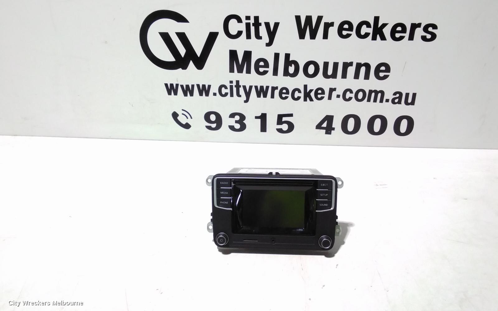 VOLKSWAGEN TRANSPORTER RADIO/CD/DVD/SAT/TV, DISPLAY COMPOSITION MEDIA, 6.33IN, T6, 07/2015 - 07/2020