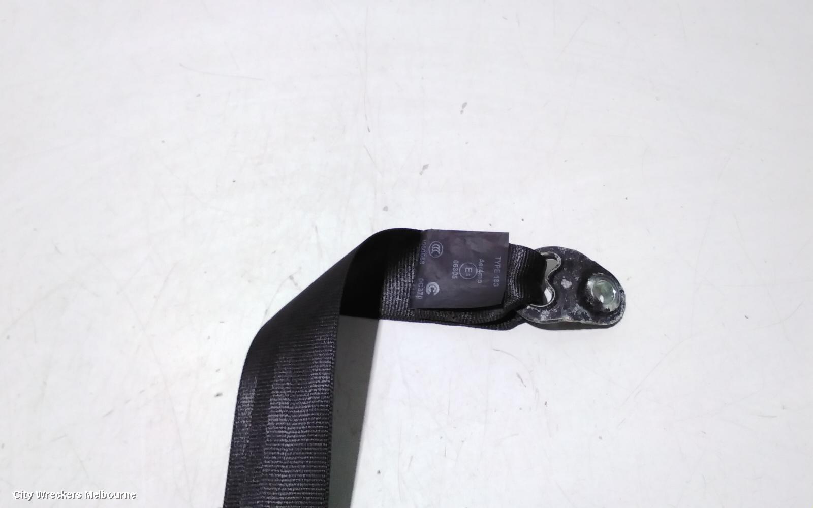LAND ROVER RANGEROVER SPORT SEATBELT/STALK, RH REAR, SEAT BELT ONLY, L494, 06/2013 ONWARDS