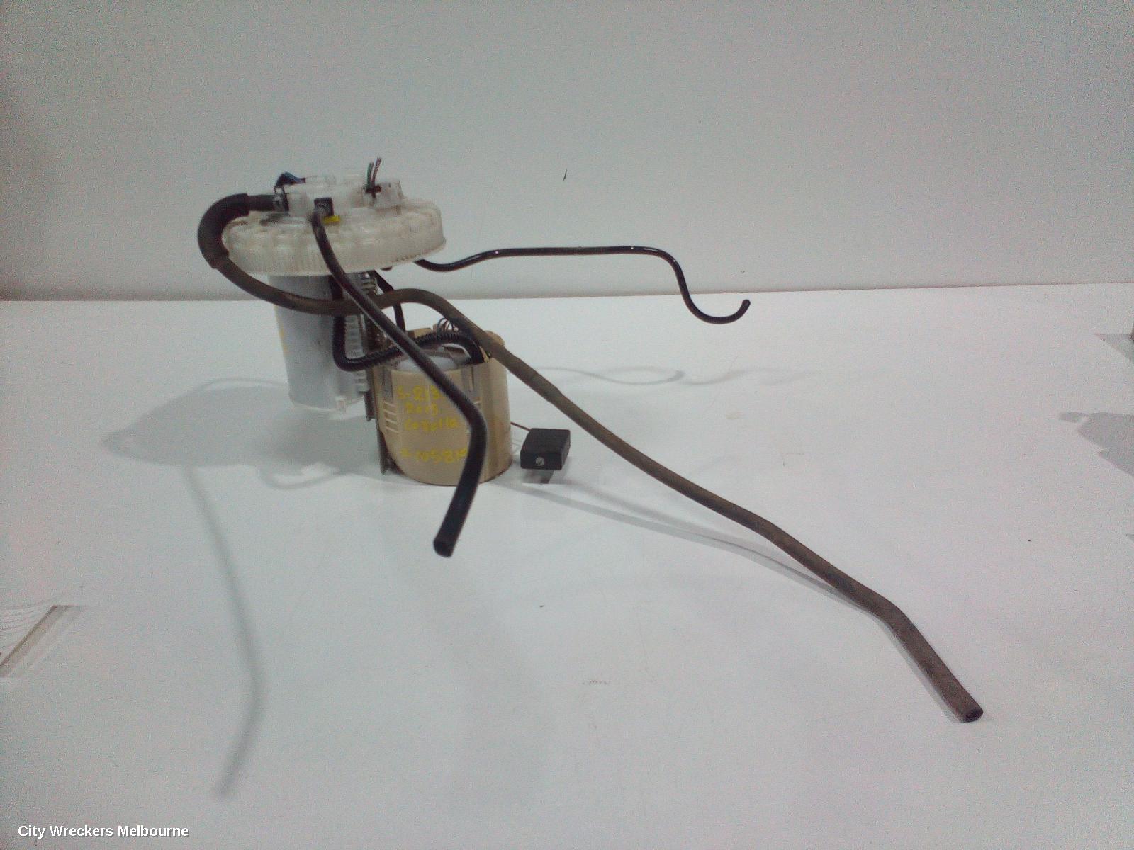 TOYOTA COROLLA FUEL PUMP, 182R HATCH, PETROL, 1.8, 2ZR-FE, IN TANK (PUMP & SENDER), 10/2012 - 06/2019