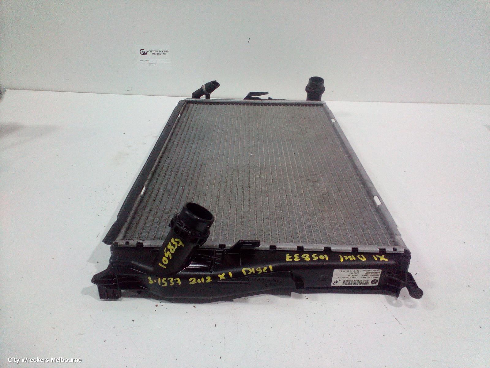 BMW X1 RADIATOR, AUTO, 2.0, DIESEL, E84, 04/2010 - 07/2012