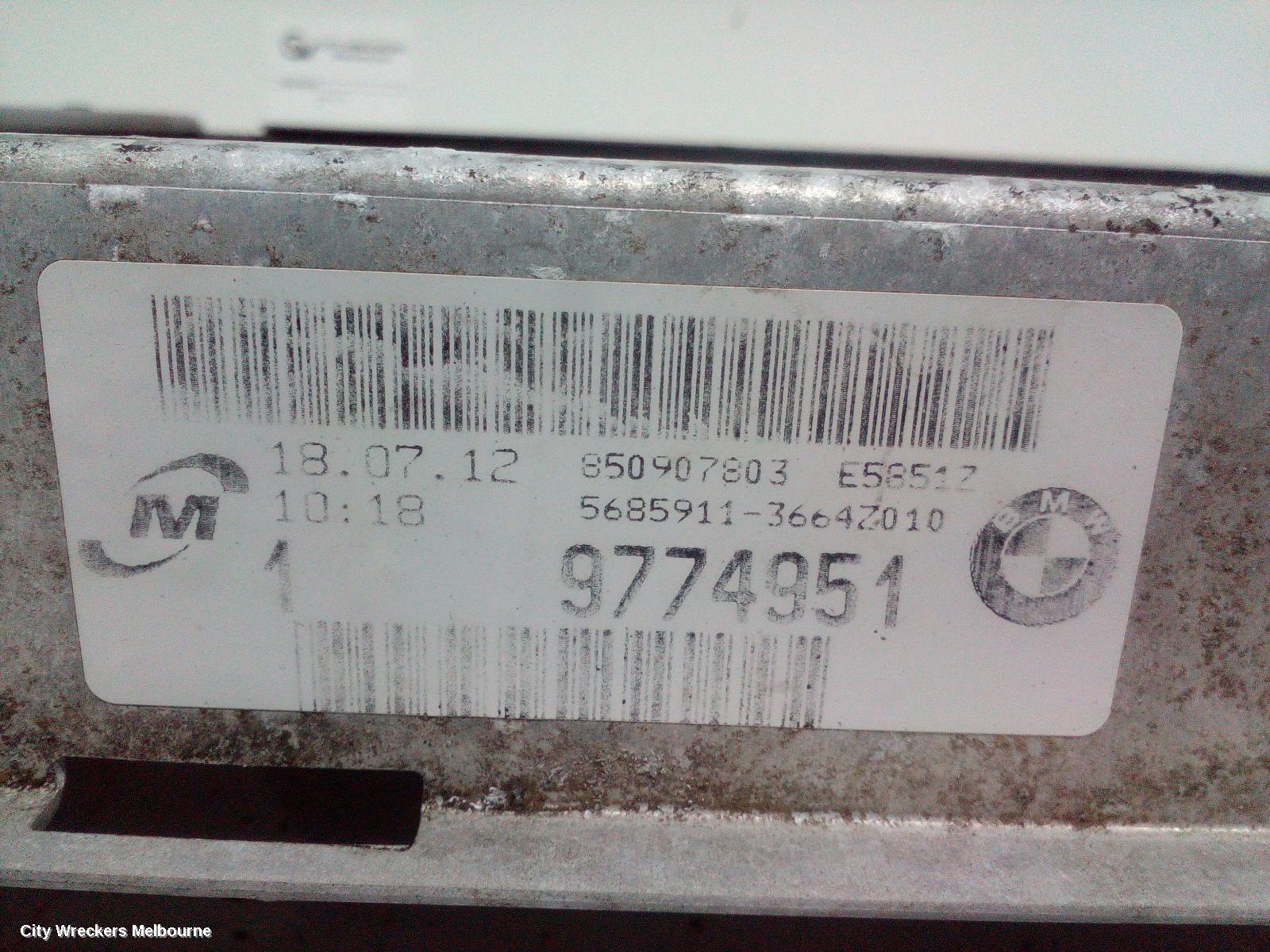 BMW X1 RADIATOR, AUTO, 2.0, DIESEL, E84, 04/2010 - 07/2012
