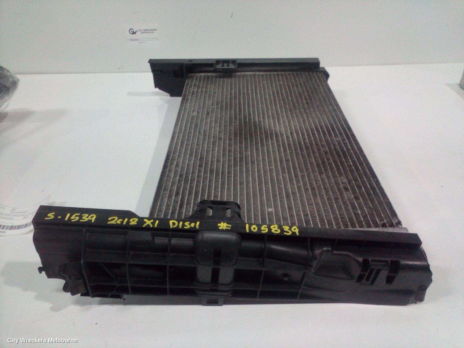 BMW X1 A/C CONDENSER, E84, TURBO DIESEL/TURBO PETROL, 04/2010 - 07/2015