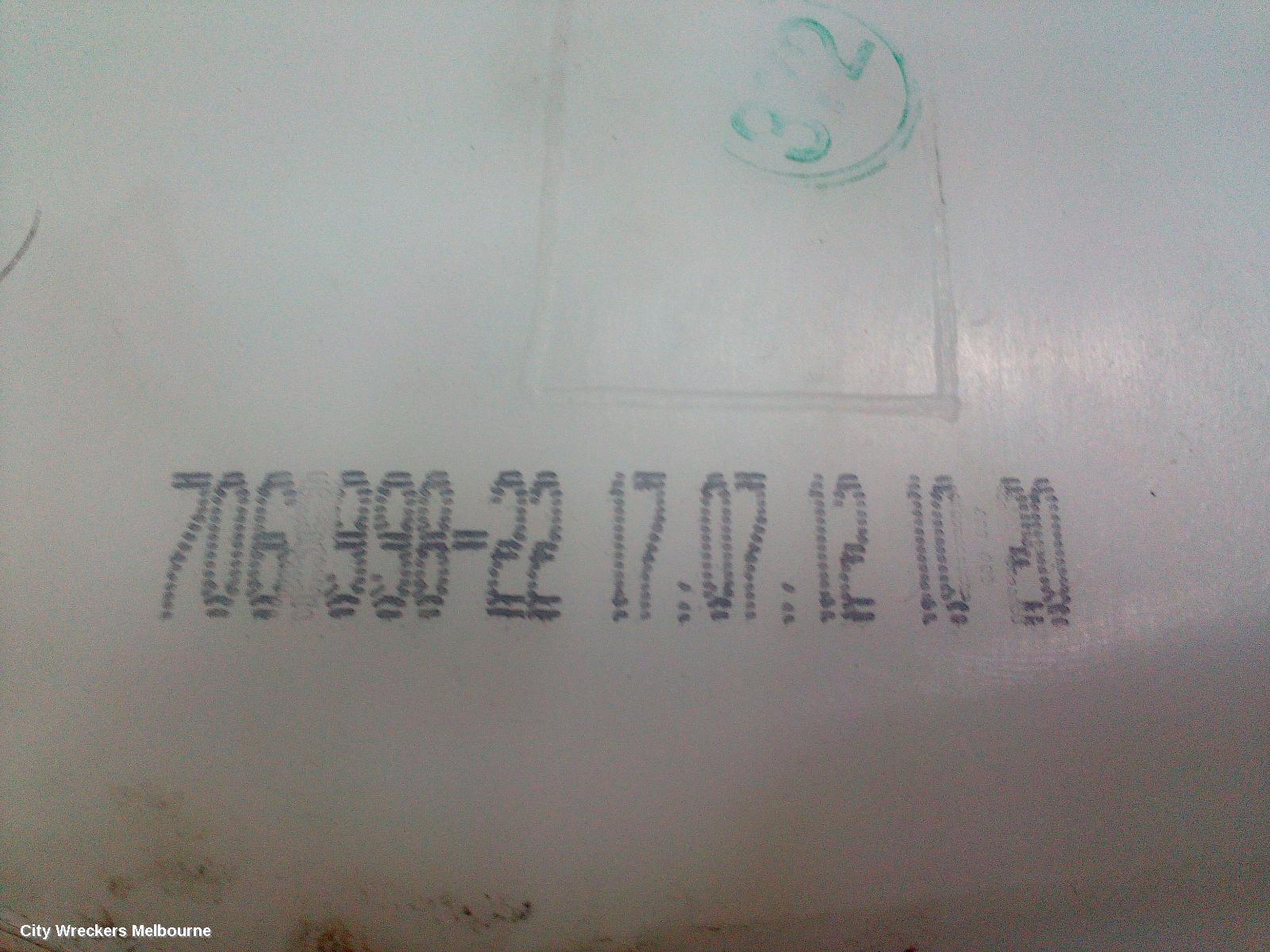 BMW X1 WASHER BOTTLE, E84, NON H/LAMP WASHER TYPE, 04/2010 - 07/2015