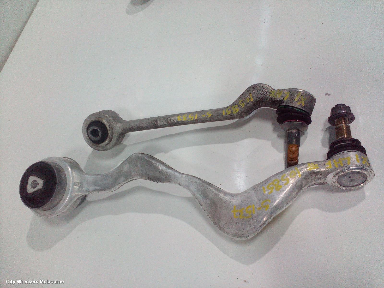 BMW X1 LEFT FRONT LOWER CONTROL ARM, FRONT (CURVED), RWD, E84, 04/2010 - 07/2015