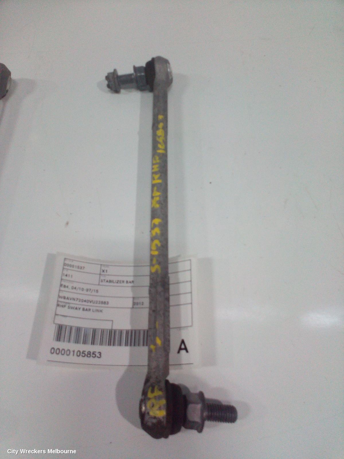 BMW X1 STABILISER BAR, E84, 04/2010 - 07/2015
