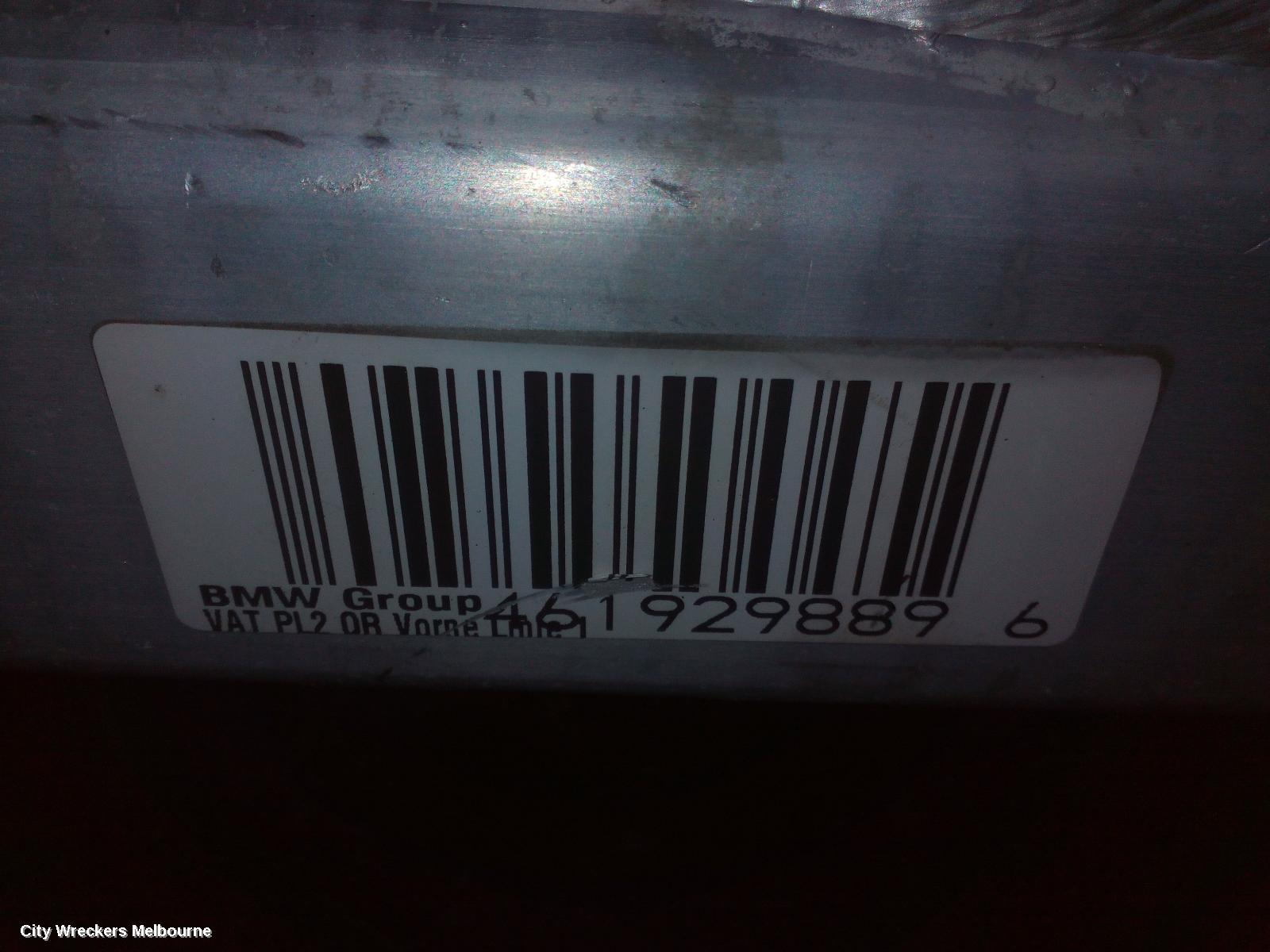 BMW X1 FRT XMEMBER/CRADLE, E84, WAGON, AWD, 04/2010 - 07/2015
