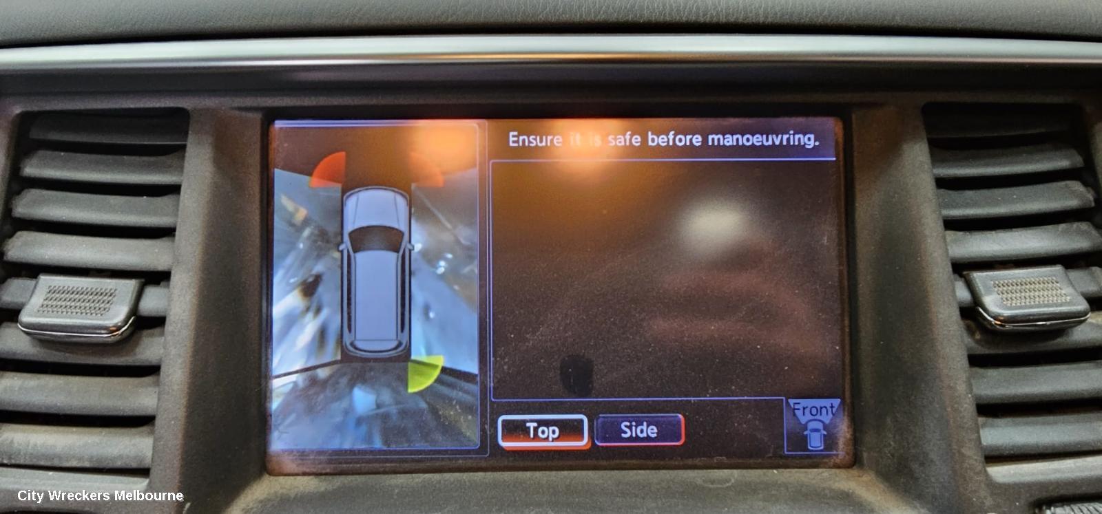 NISSAN PATROL RADIO/CD/DVD/SAT/TV, DISPLAY UNIT, 8IN TOUCHSCREEN, W/ SAT NAV, Y62, 11/2012 ONWARDS