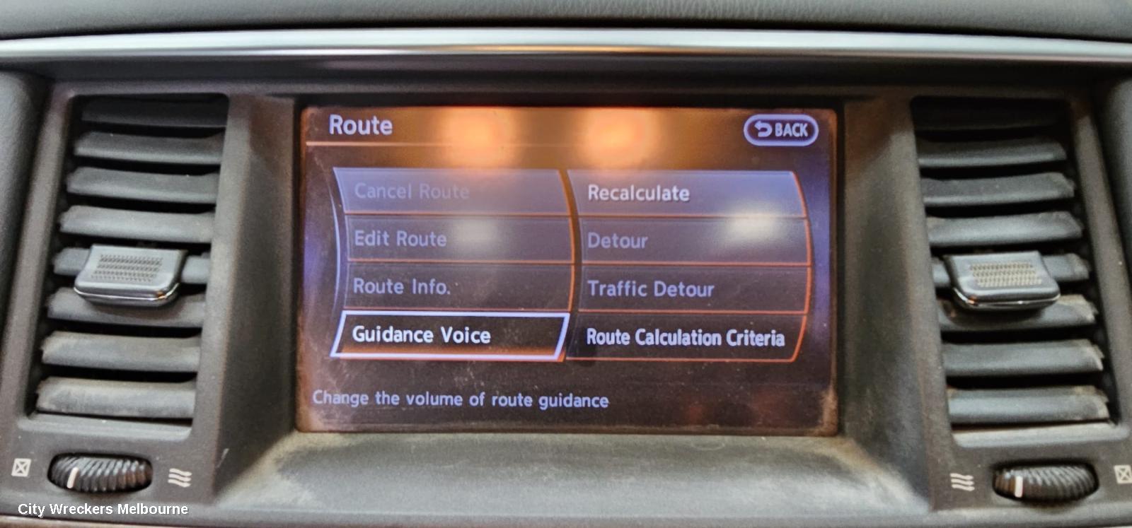NISSAN PATROL RADIO/CD/DVD/SAT/TV, DISPLAY UNIT, 8IN TOUCHSCREEN, W/ SAT NAV, Y62, 11/2012 ONWARDS