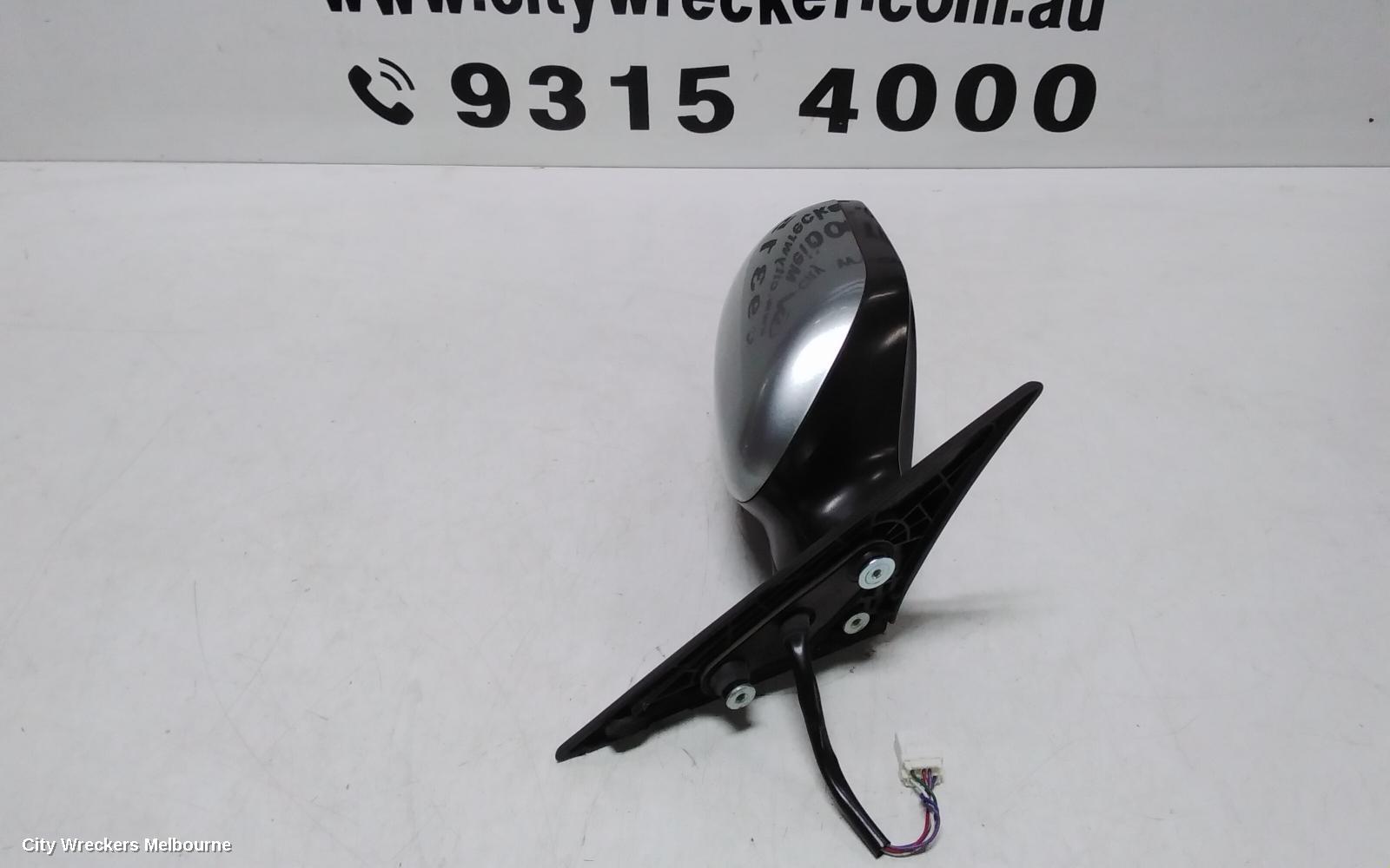SUBARU OUTBACK RIGHT DOOR MIRROR, 4TH GEN, 5 WIRE TYPE, 09/2006 - 08/2009