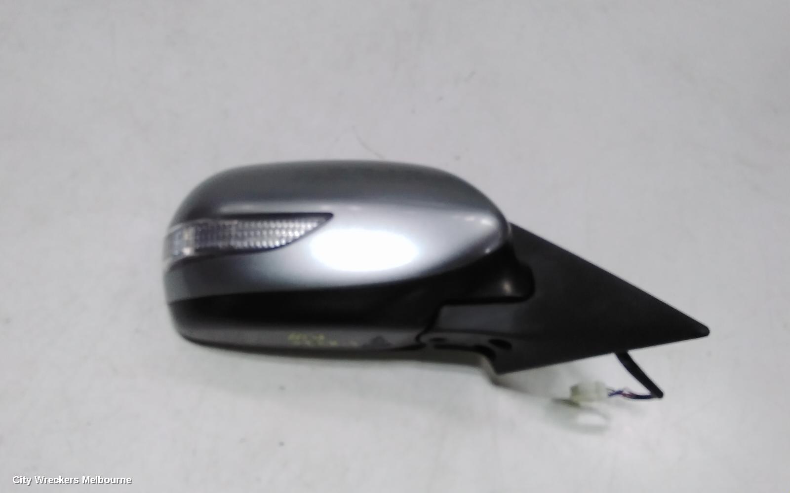 SUBARU OUTBACK RIGHT DOOR MIRROR, 4TH GEN, 5 WIRE TYPE, 09/2006 - 08/2009