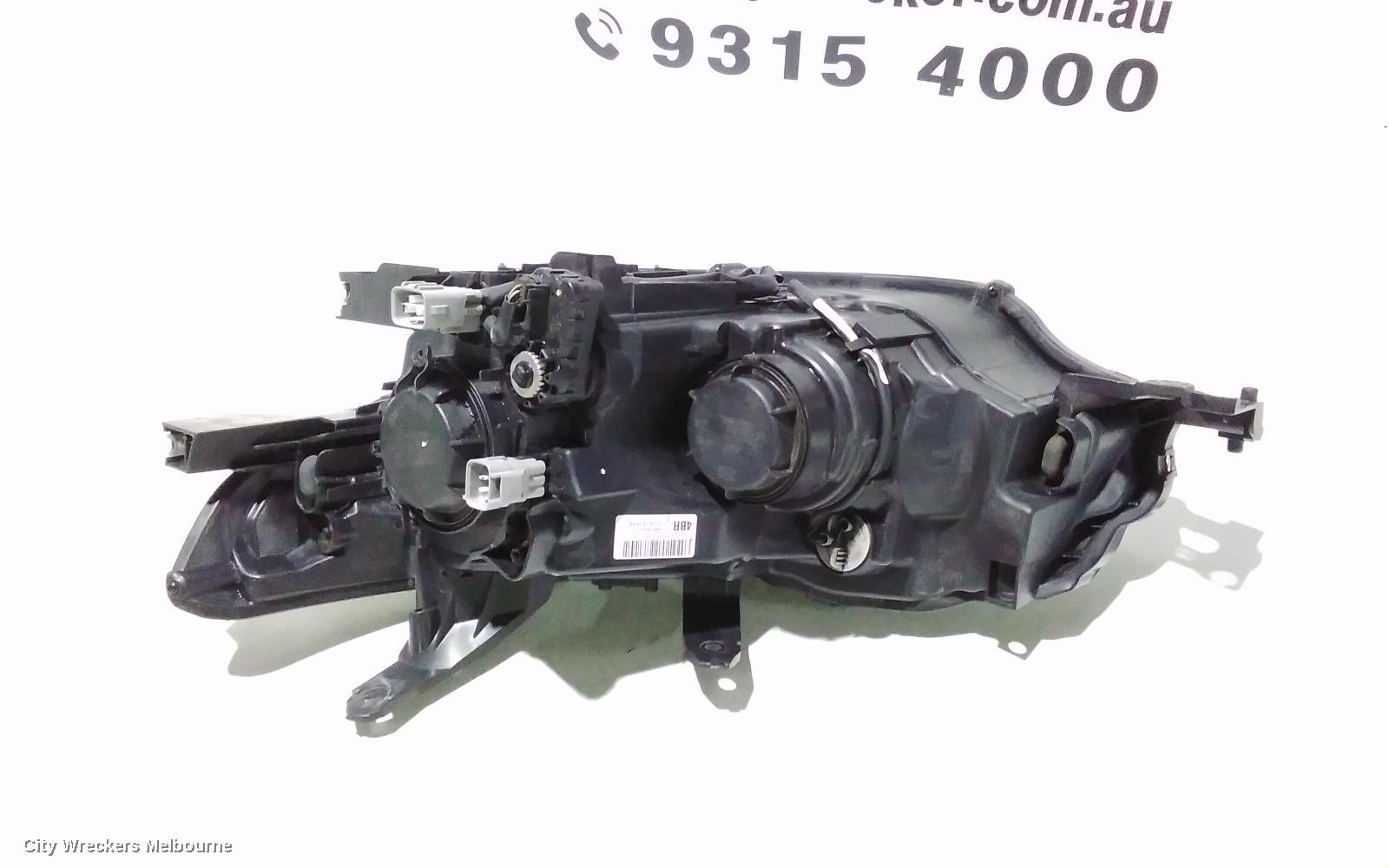 MITSUBISHI OUTLANDER RIGHT HEADLAMP, ZJ, HALOGEN, 10/2012 - 03/2015