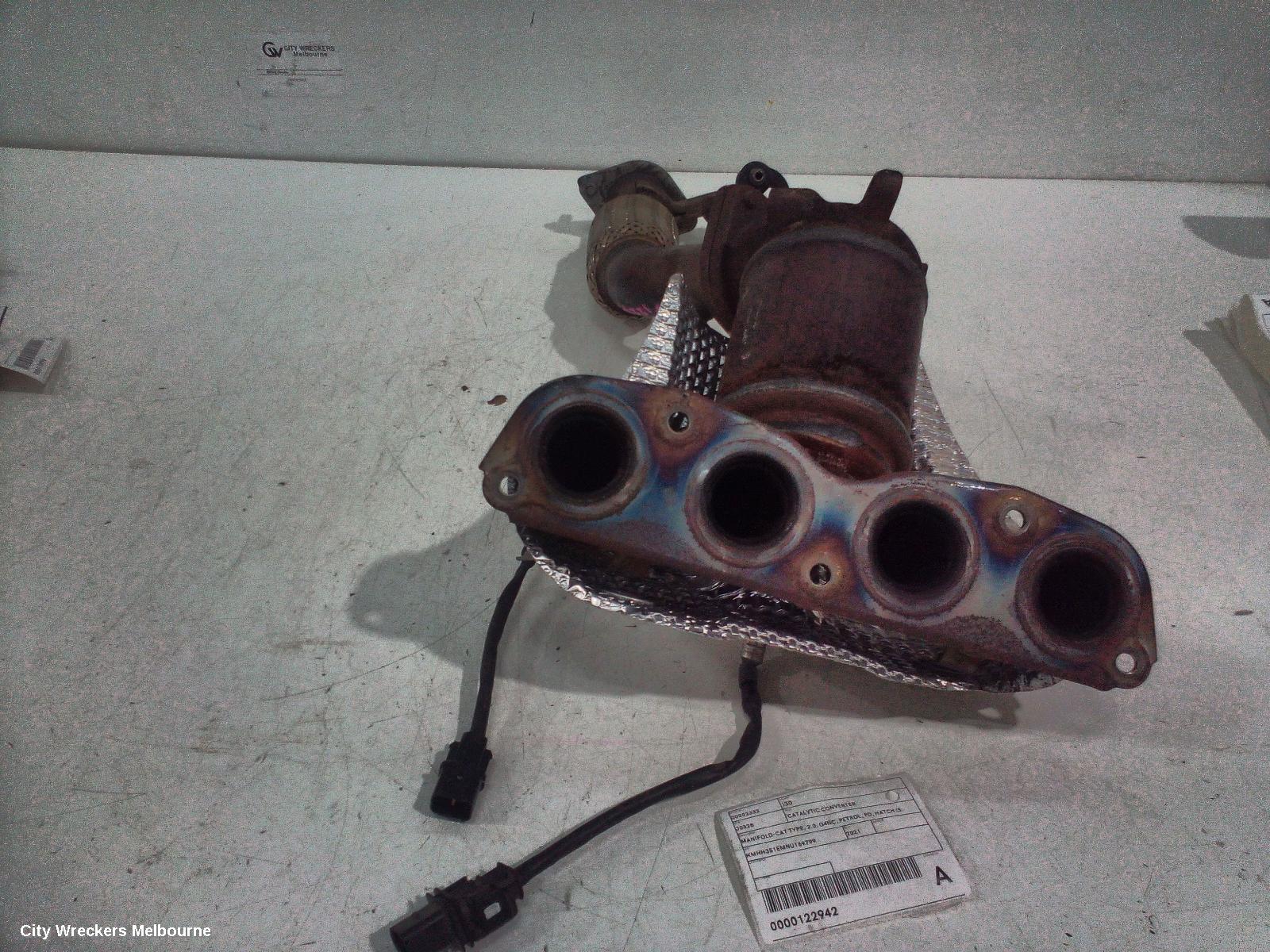 HYUNDAI I30 CATALYTIC CONVERTER, MANIFOLD-CAT TYPE, 2.0, G4NC, PETROL, PD, HATCH (S. KOREA VIN KMHH), 03/2017 ONWARDS