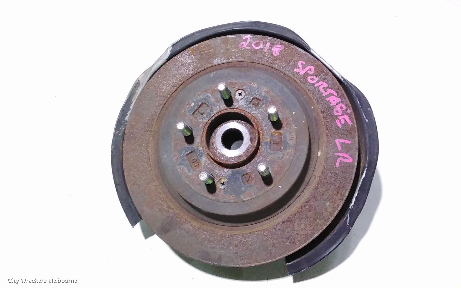 KIA SPORTAGE LEFT REAR HUB ASSEMBLY, QL, AWD, 10/2015 - 08/2021