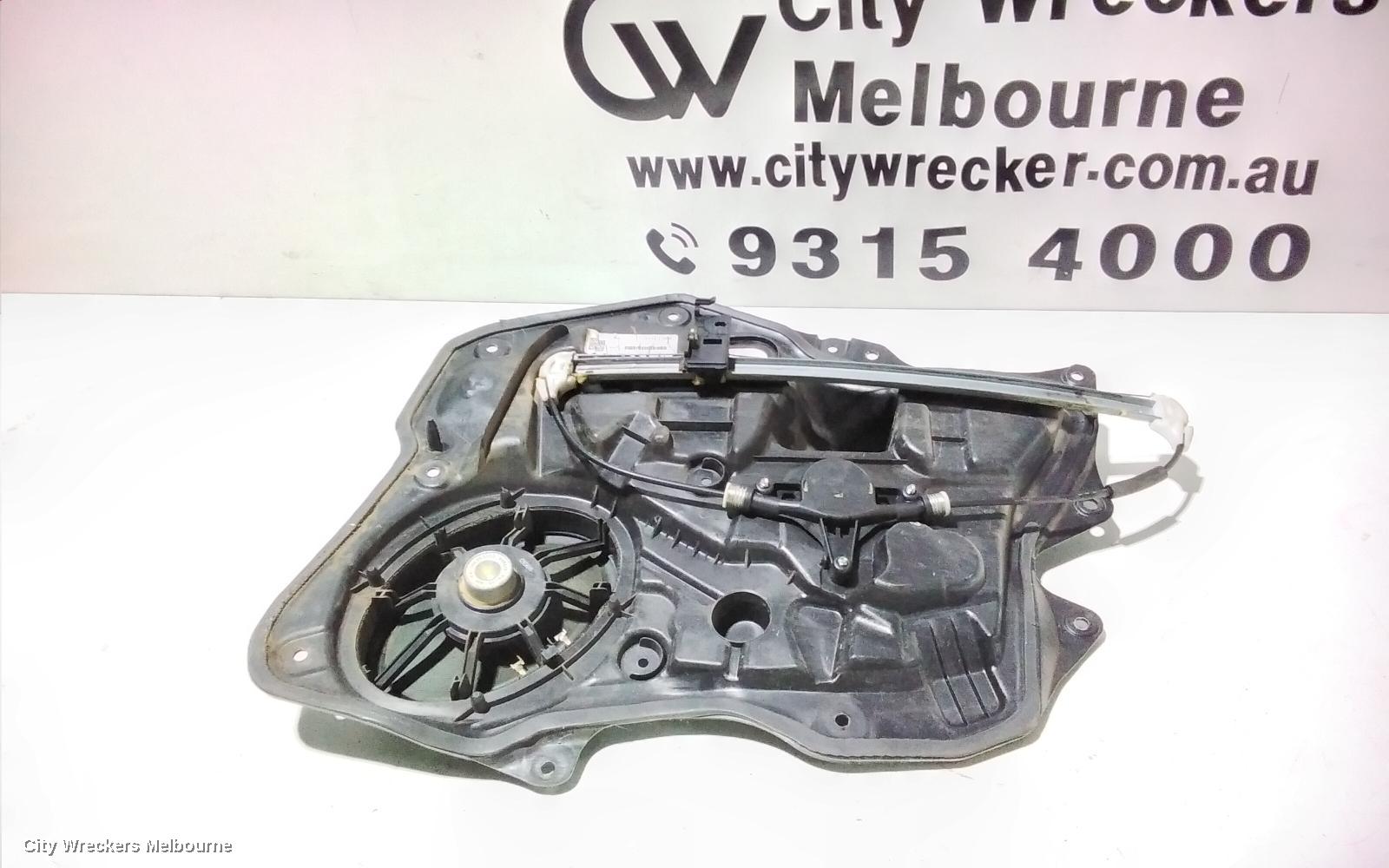 MAZDA 3 RIGHT REAR WND REG/MOTOR, BL, POWER, 04/2009 - 10/2013