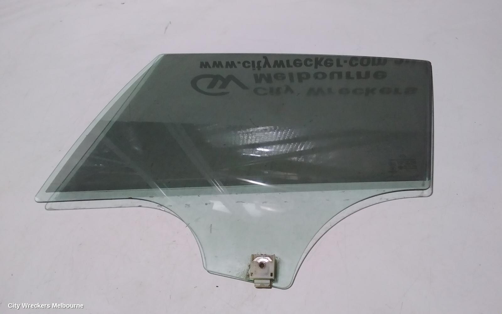 MAZDA 3 LEFT REAR DOOR WINDOW, BL, STANDARD TINT TYPE, SEDAN, 04/2009 - 10/2013