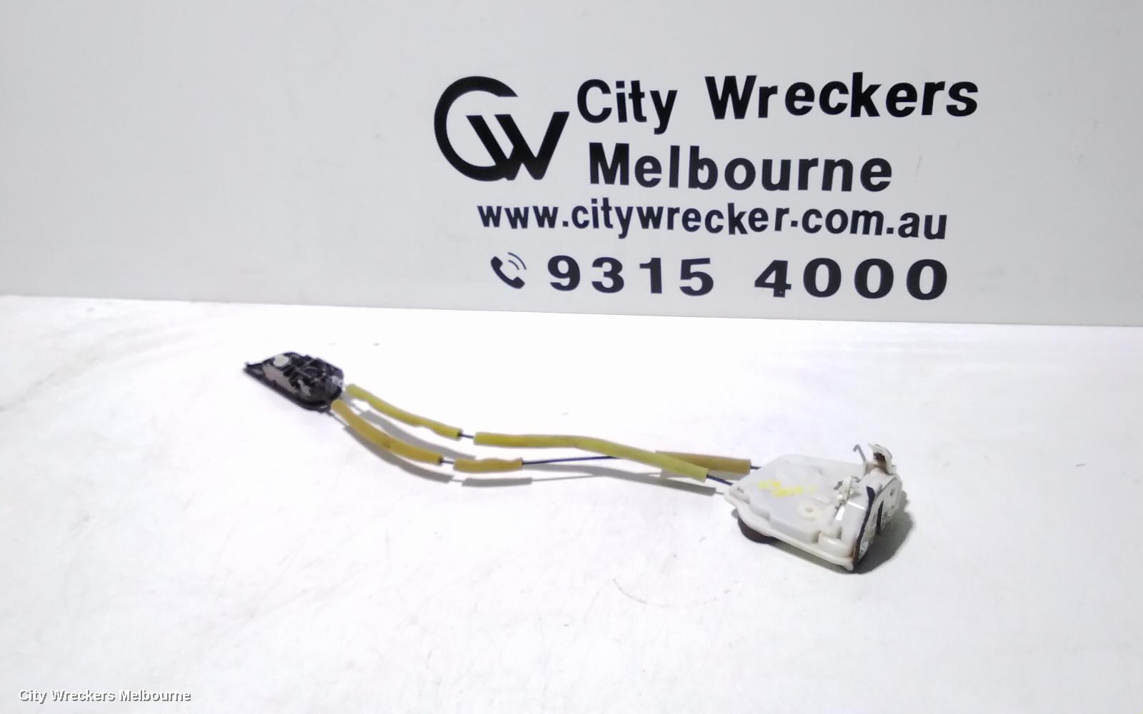 MAZDA 3 DOOR/BOOT/GATE LOCK, RIGHT FRONT DOOR LOCK, BL, 04/2009 - 10/2013