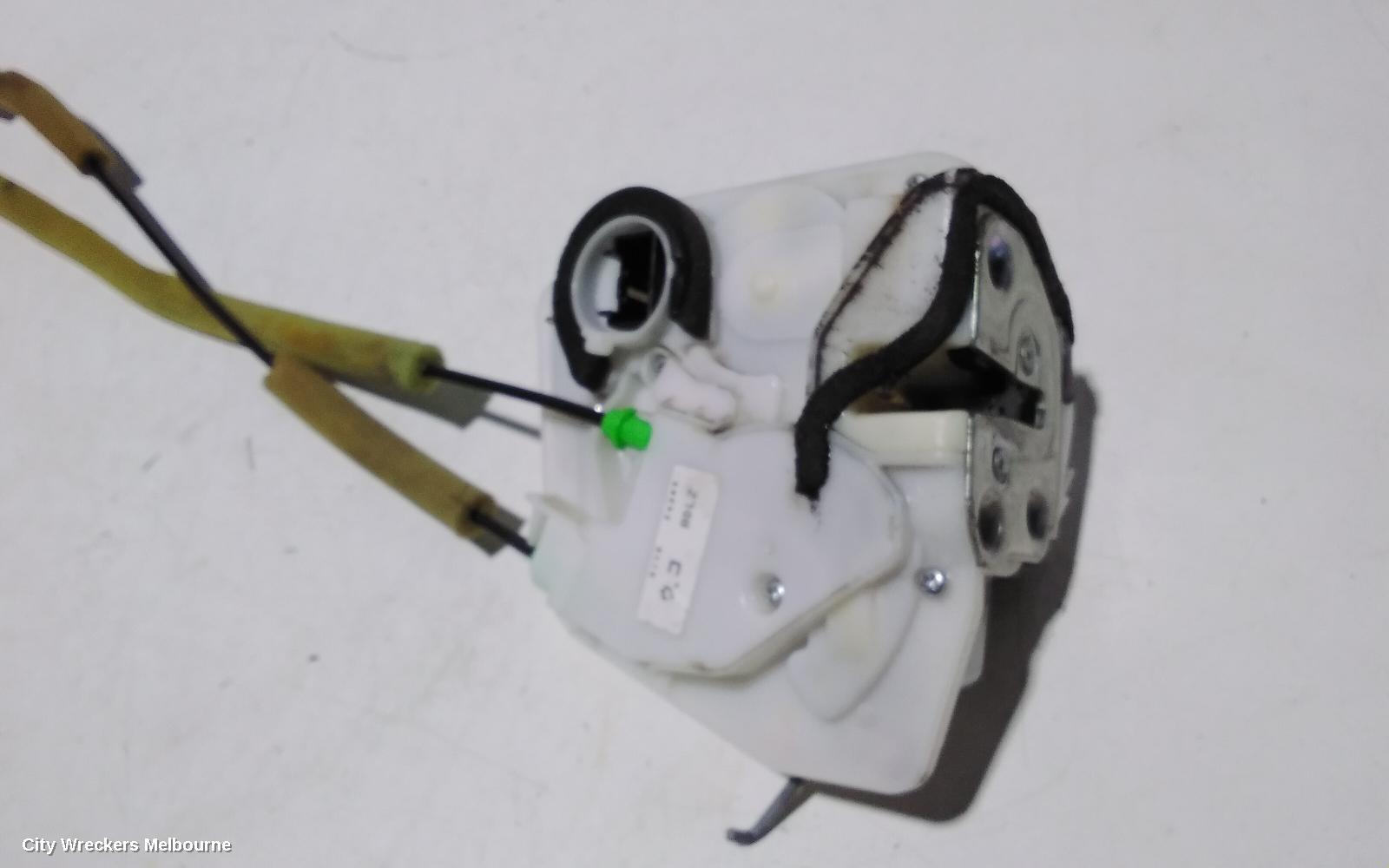 MAZDA 3 DOOR/BOOT/GATE LOCK, RIGHT FRONT DOOR LOCK, BL, 04/2009 - 10/2013
