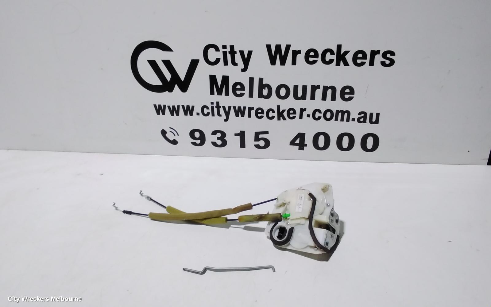 MAZDA 3 DOOR/BOOT/GATE LOCK, LEFT REAR DOOR LOCK, BL, 04/2009 - 10/2013