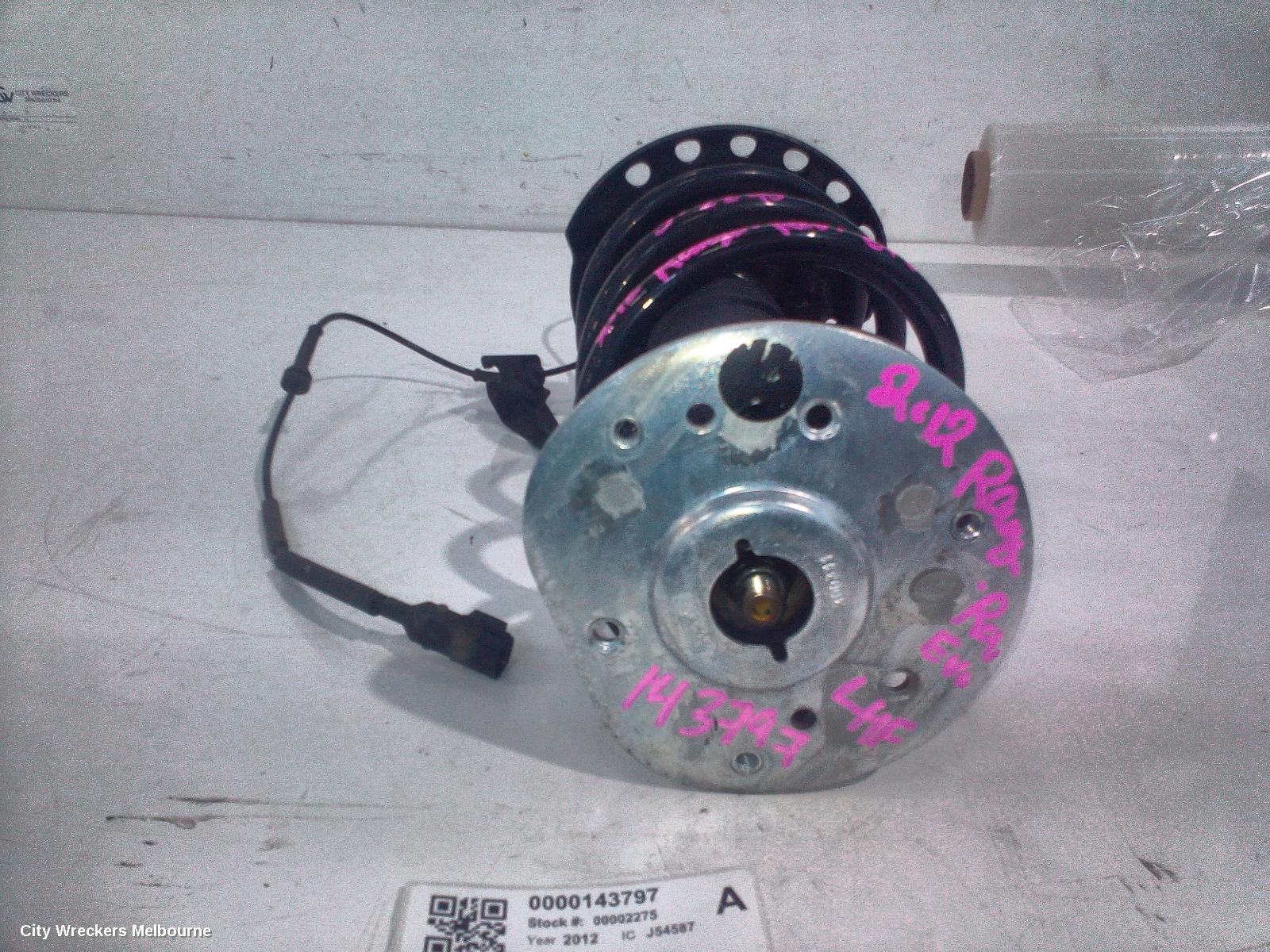 LAND ROVER RANGEROVER EVOQUE LEFT FRONT STRUT, NON ACTIVE DAMPER TYPE, L538, 11/2011 - 01/2019
