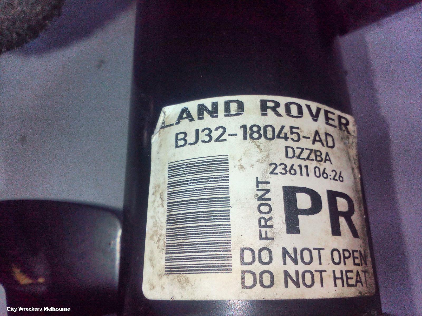 LAND ROVER RANGEROVER EVOQUE RIGHT FRONT STRUT, NON ACTIVE DAMPER TYPE, L538, 11/2011 - 01/2019