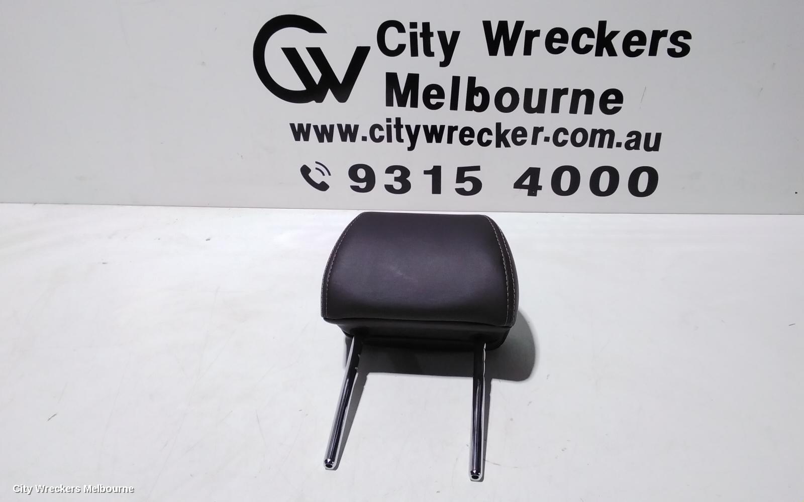 HOLDEN CRUZE HEADREST, LH REAR, LEATHER, JH, 03/2011 - 01/2017