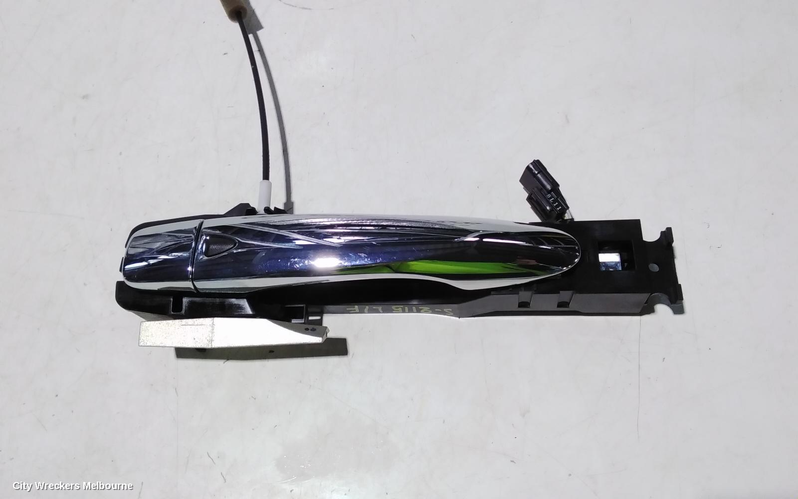 NISSAN XTRAIL DOOR HANDLE, OUTER, LH FRONT, CHROME, T32, 02/2014 - 07/2022