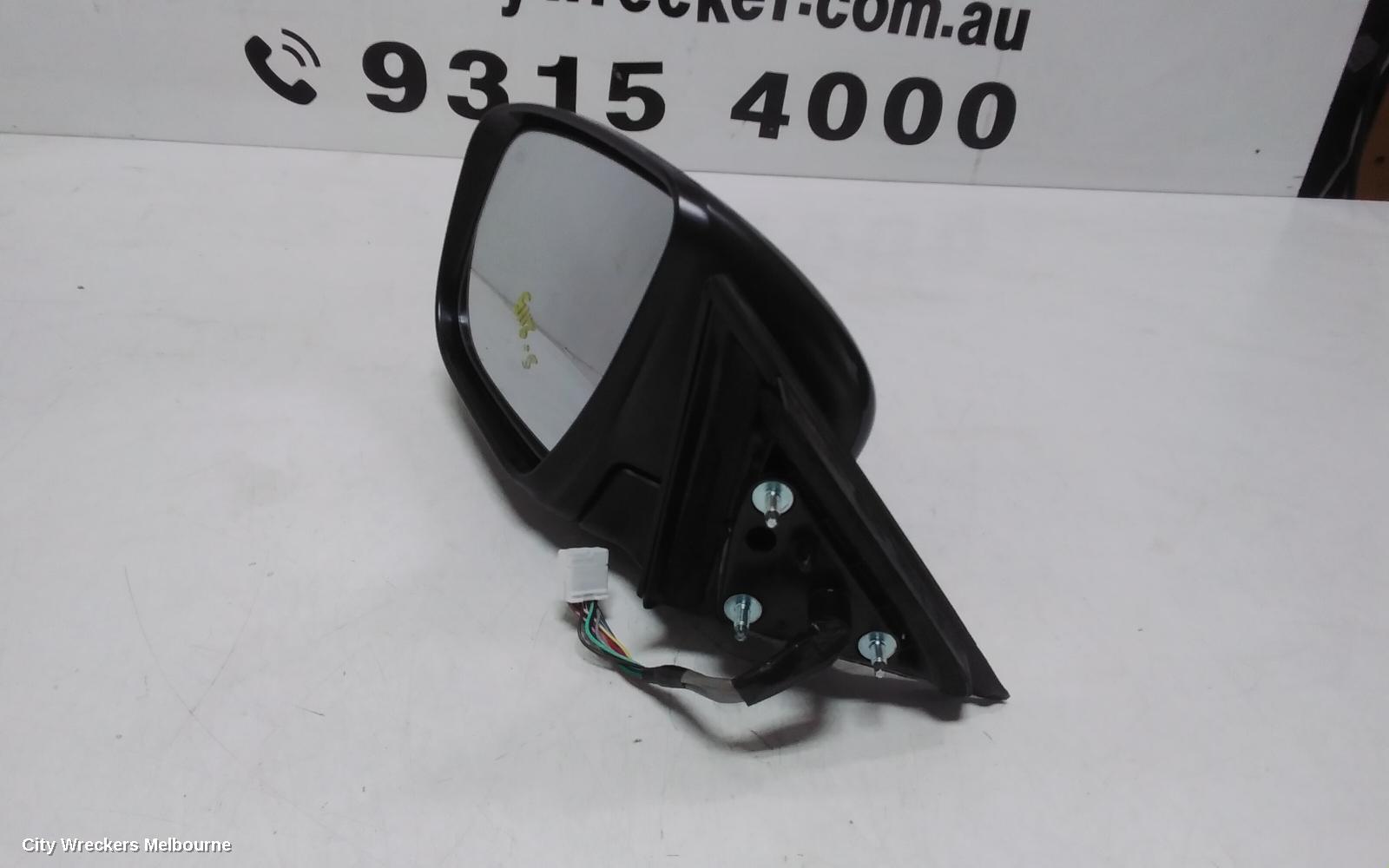 NISSAN XTRAIL LEFT DOOR MIRROR, T32, TL/TI/ST-L, W/ CAMERA TYPE, 02/2014 - 07/2022