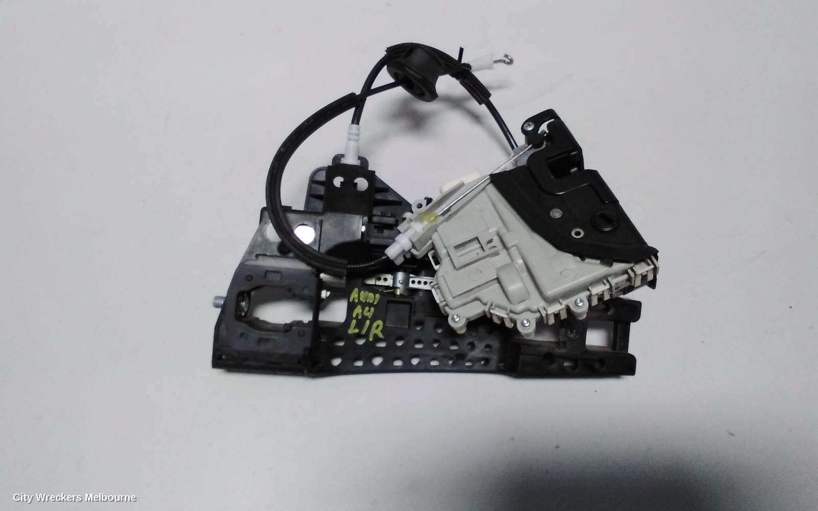 AUDI A4 DOOR/BOOT/GATE LOCK, LEFT REAR DOOR LOCK, B8 8K, SINGLE ROW (6 PIN), P/N 8K0839015C, 02/2008 - 09/2015