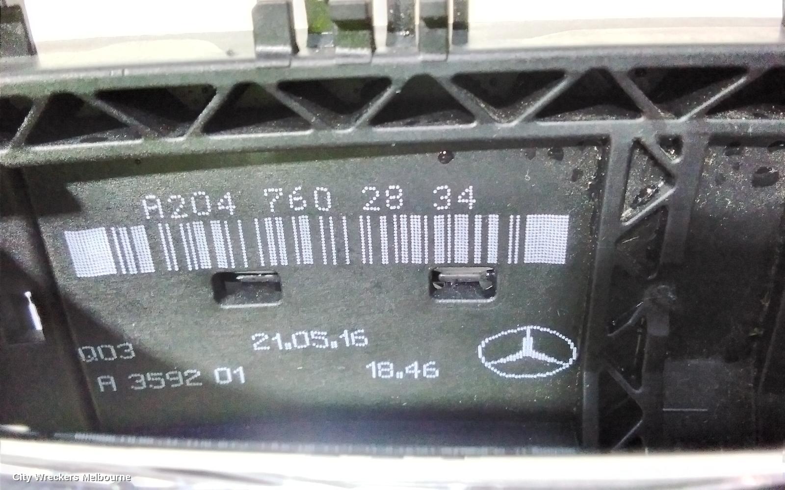 MERCEDES CLA CLASS DOOR HANDLE, C117, 10/2013 - 02/2019