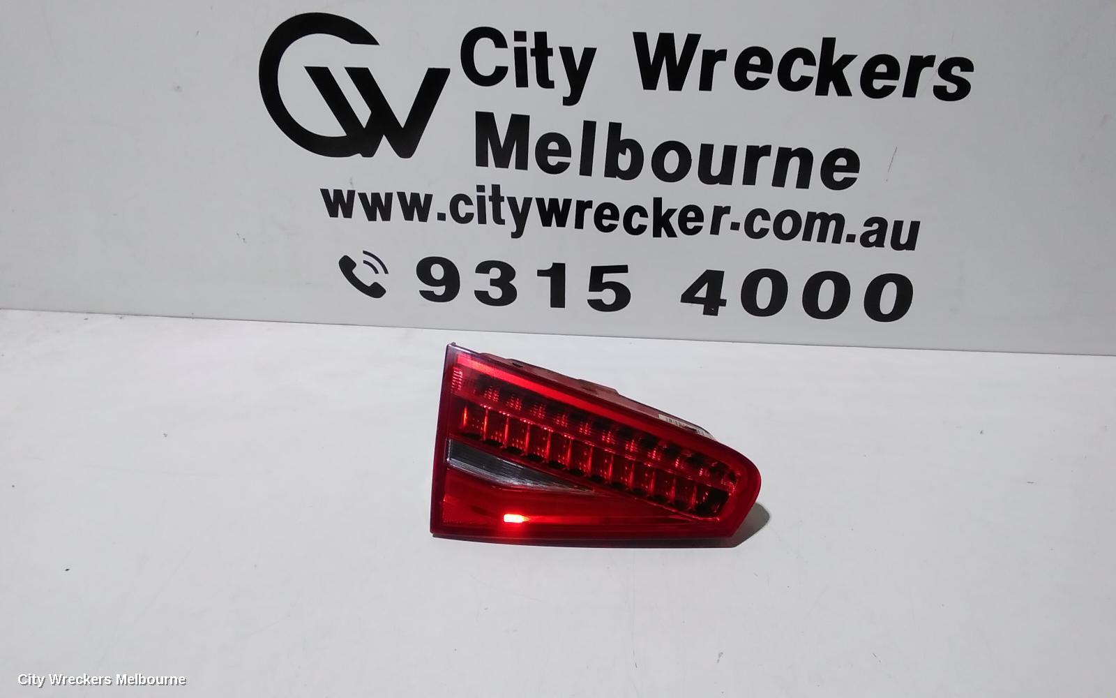 AUDI A4 REAR GARNISH, BOOTLID LAMP (LH SIDE), B8 8K (A4/S4), LED TYPE, 07/2012 - 01/2016