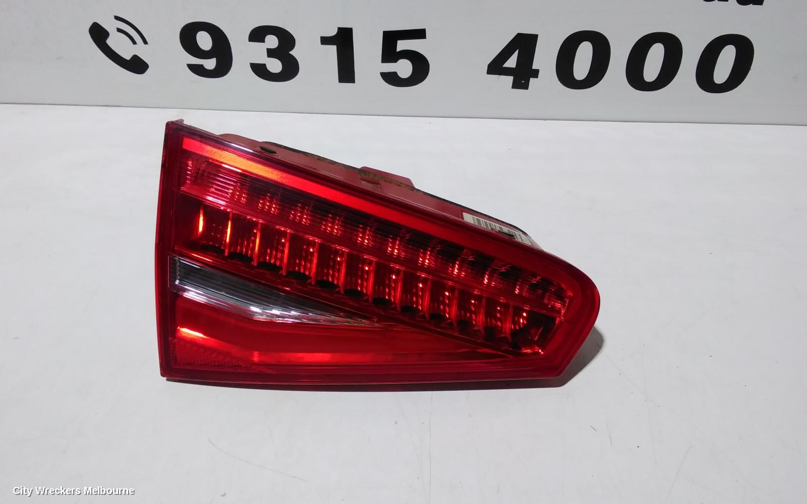 AUDI A4 REAR GARNISH, BOOTLID LAMP (LH SIDE), B8 8K (A4/S4), LED TYPE, 07/2012 - 01/2016