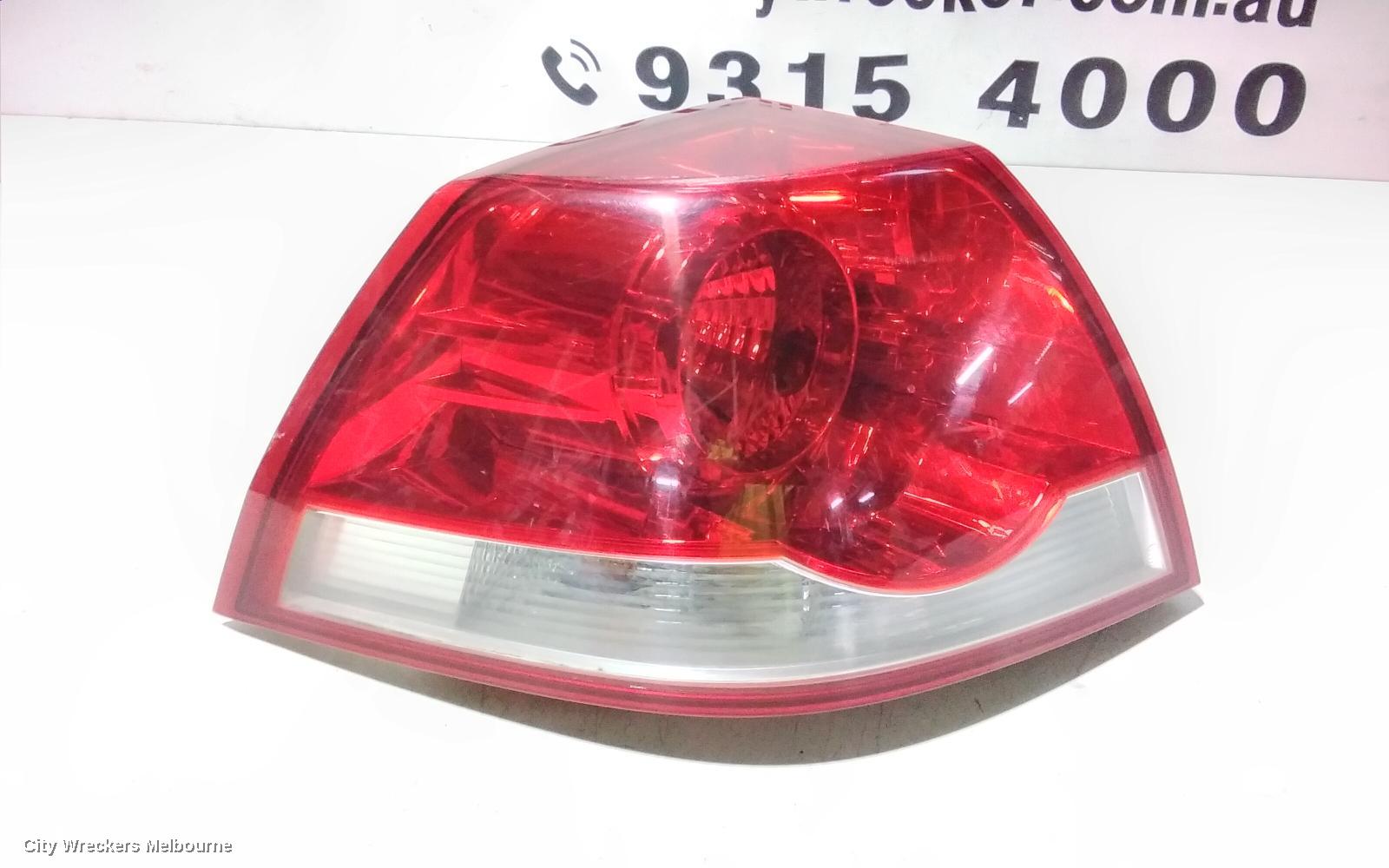 HOLDEN COMMODORE LEFT TAILLIGHT, VE, SEDAN, OMEGA/LUMINA/SV6/SS/INTERNATIONAL/60TH ANNIV/V SERIES, 08/2006 - 04/2013