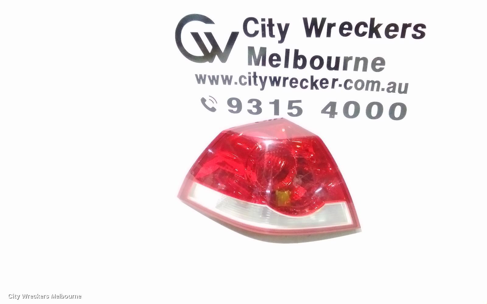 HOLDEN COMMODORE LEFT TAILLIGHT, VE, SEDAN, OMEGA/LUMINA/SV6/SS/INTERNATIONAL/60TH ANNIV/V SERIES, 08/2006 - 04/2013