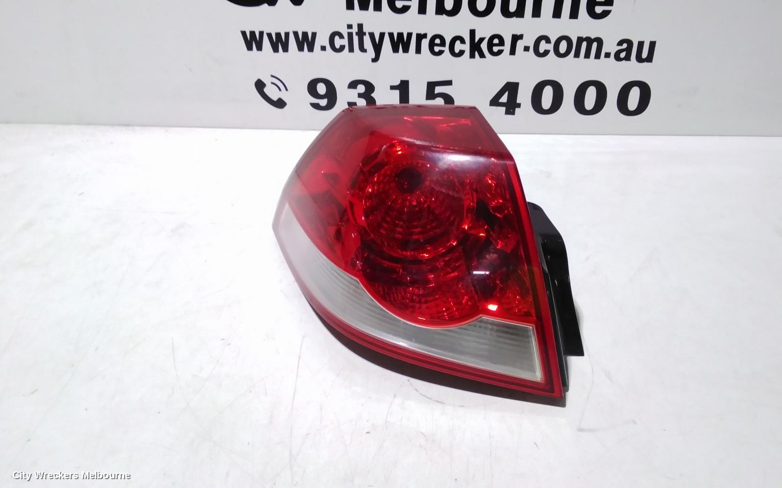 HOLDEN COMMODORE LEFT TAILLIGHT, VE, SEDAN, OMEGA/LUMINA/SV6/SS/INTERNATIONAL/60TH ANNIV/V SERIES, 08/2006 - 04/2013