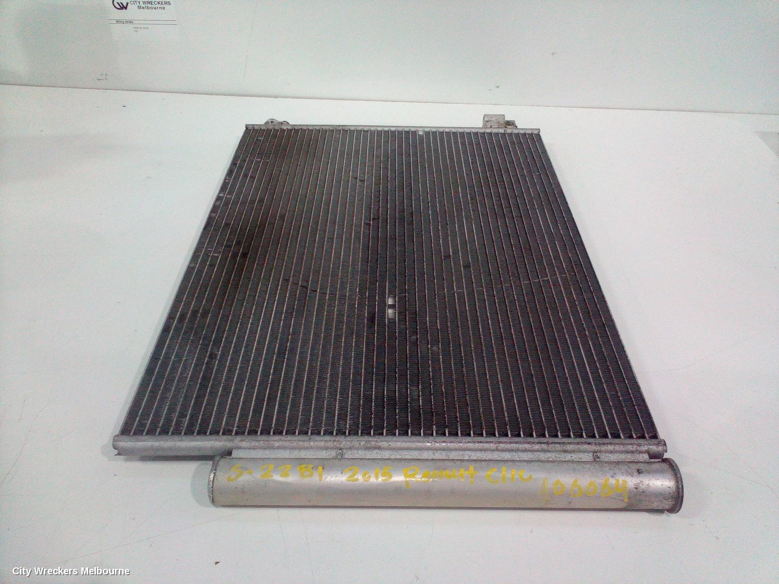 RENAULT CLIO A/C CONDENSER, X98, 09/2013 - 10/2019