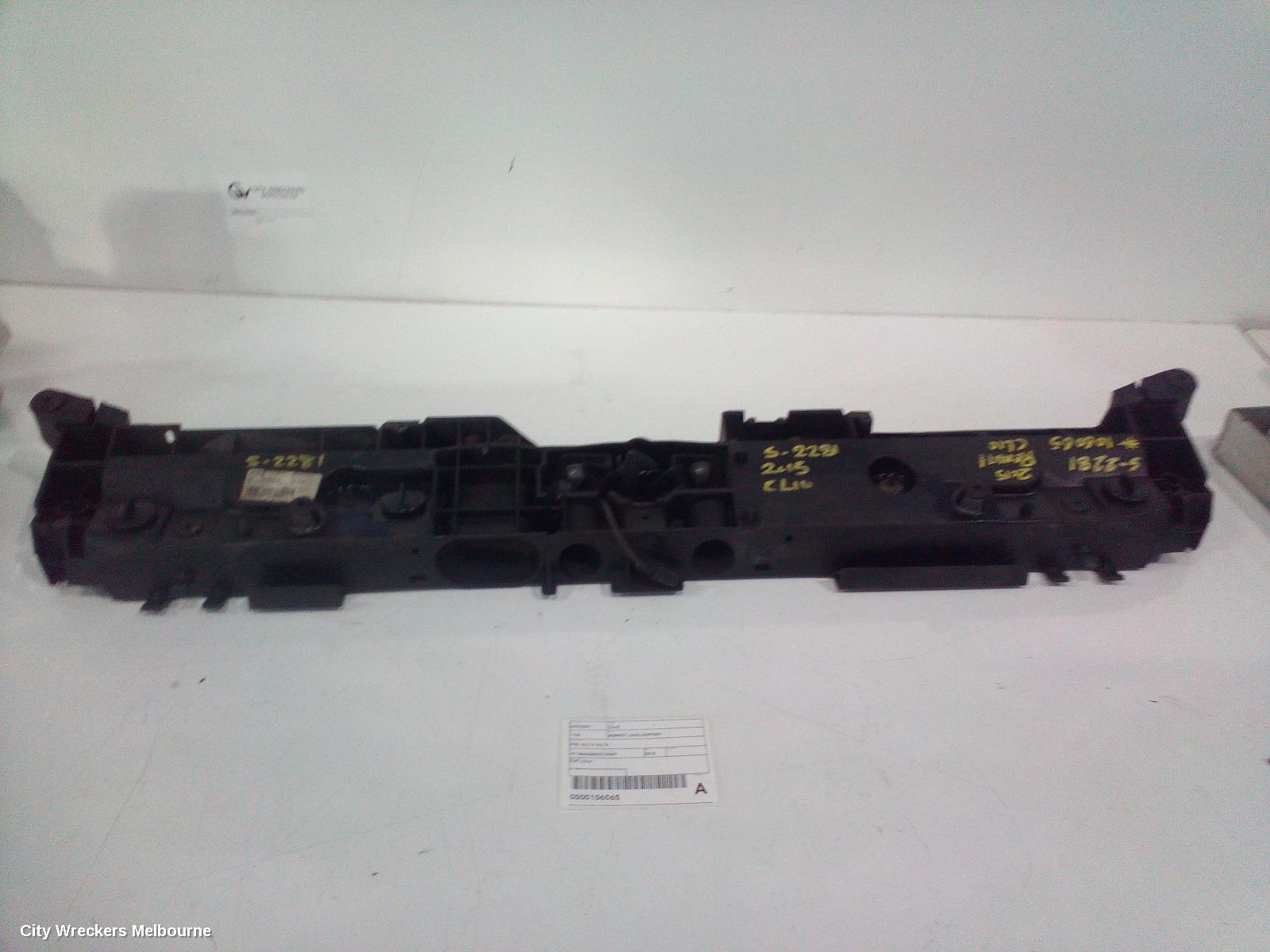 RENAULT CLIO BONNET LOCK/SUPPORT, X98, 09/2013 - 10/2019